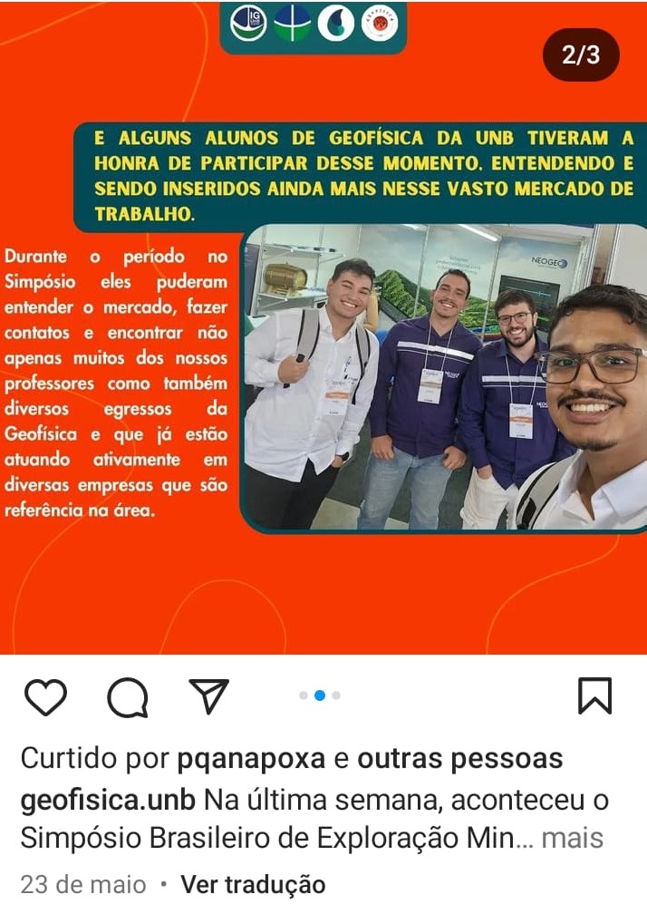 Geofsica no SIMEXMIN
